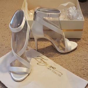 Imagine Vince Camuto Satin Heels